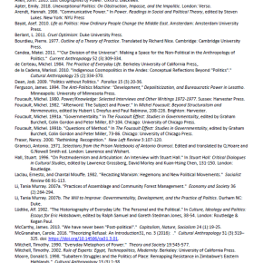 Syllabus (Ethnography of the University 2018: Focus on&nbsp;Politics)