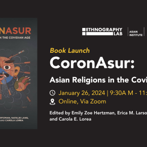 [Book Launch] CoronAsur: Asian Religions in the Covidian AgeBook&nbsp;Launch